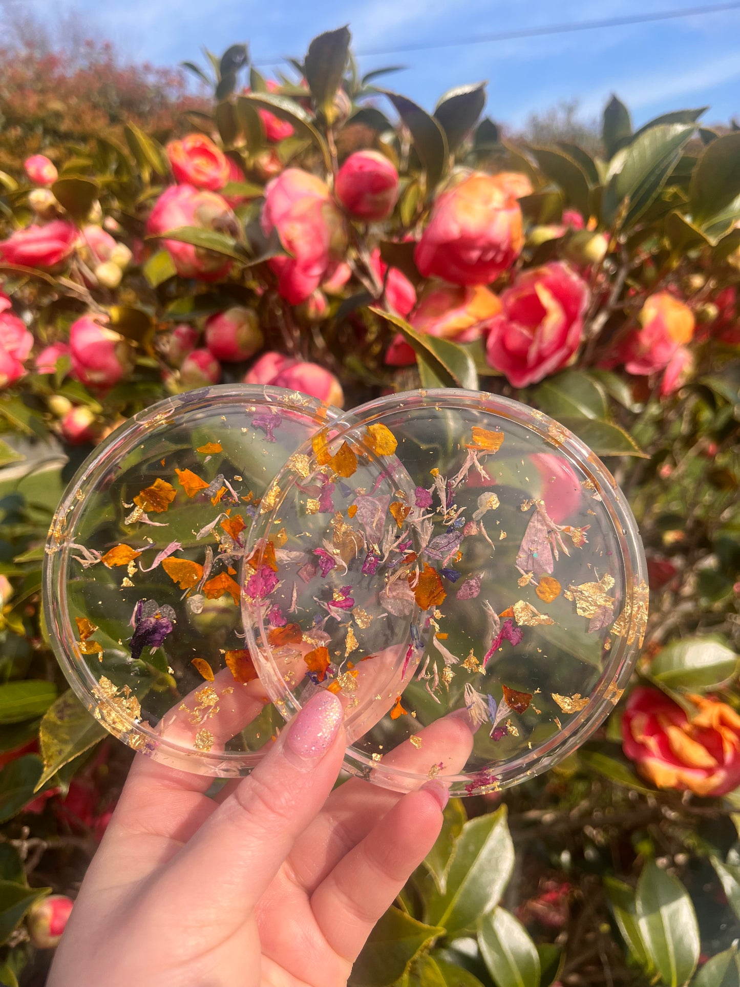 Floral Coasters