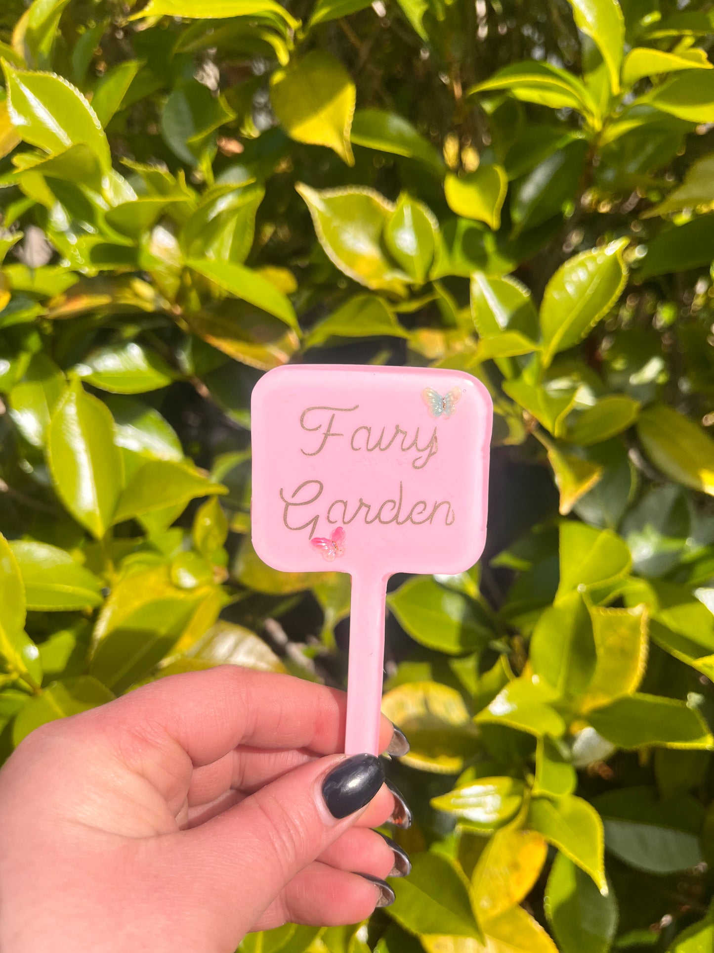 Fairy Garden - plant tag