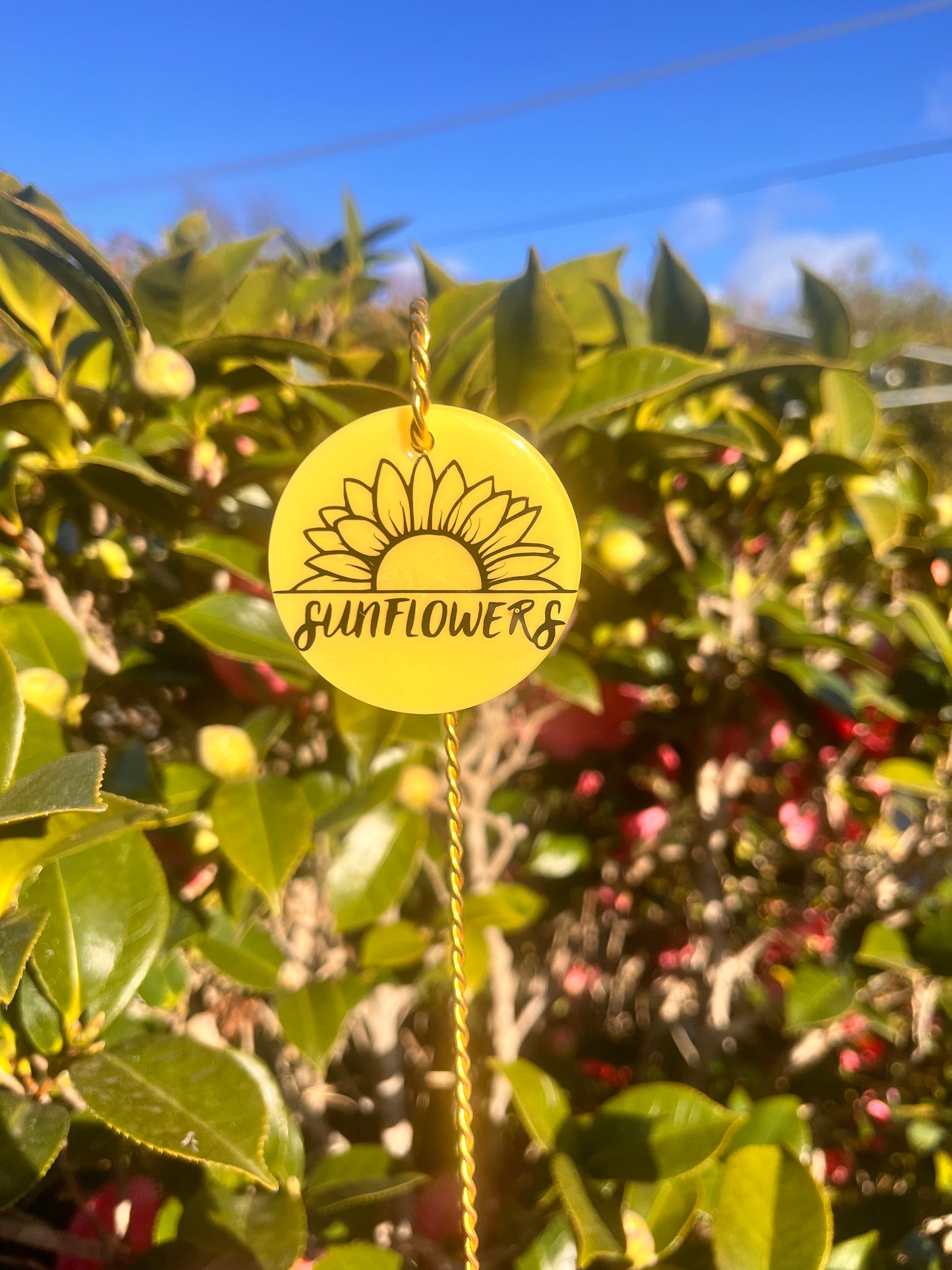 Sunflower - Plant Tag